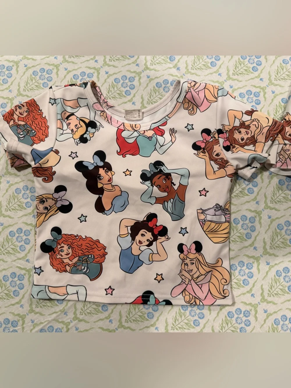 Made by Molly x Disney Princess Ears collab / Girls Athletic Set 6T